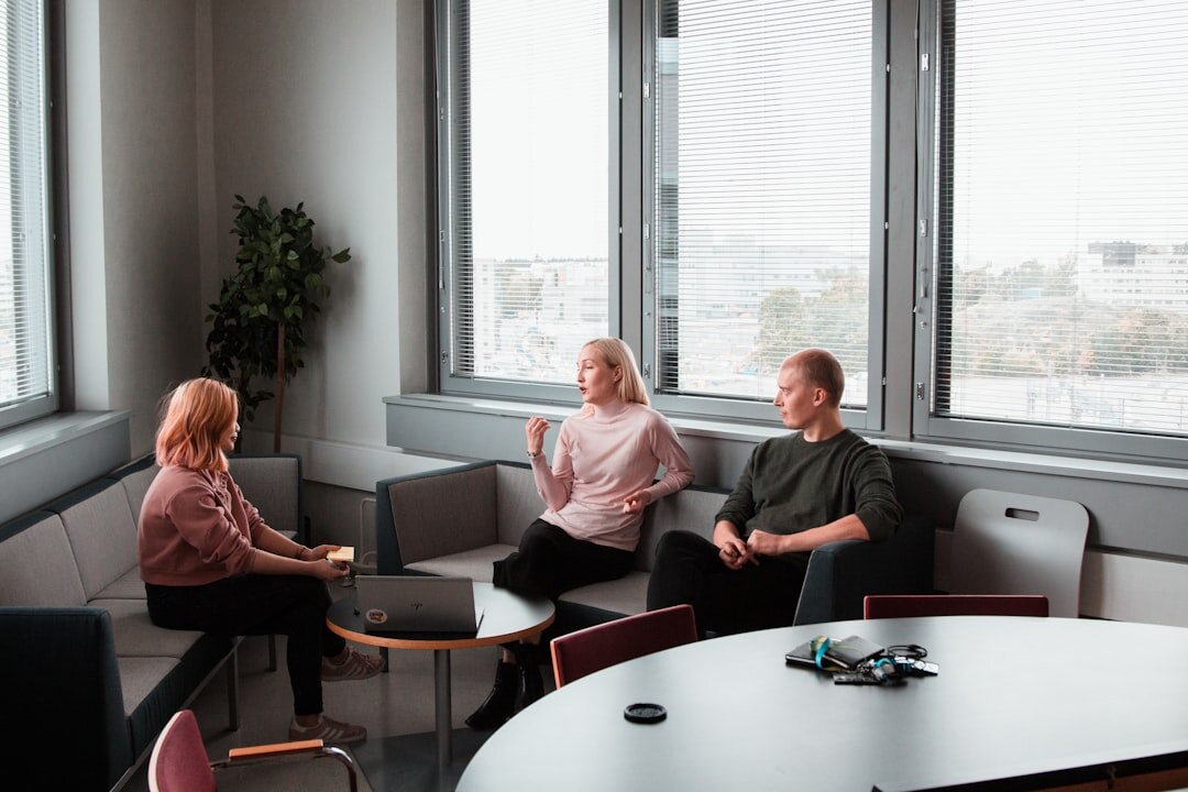 team in agile meeting