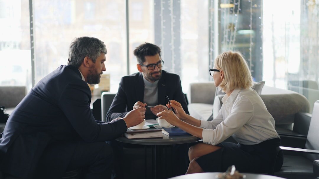 corporate team meeting
