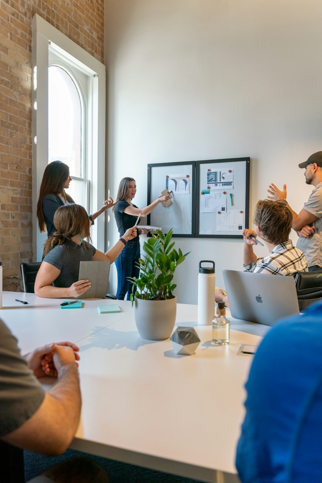 corporate team meeting